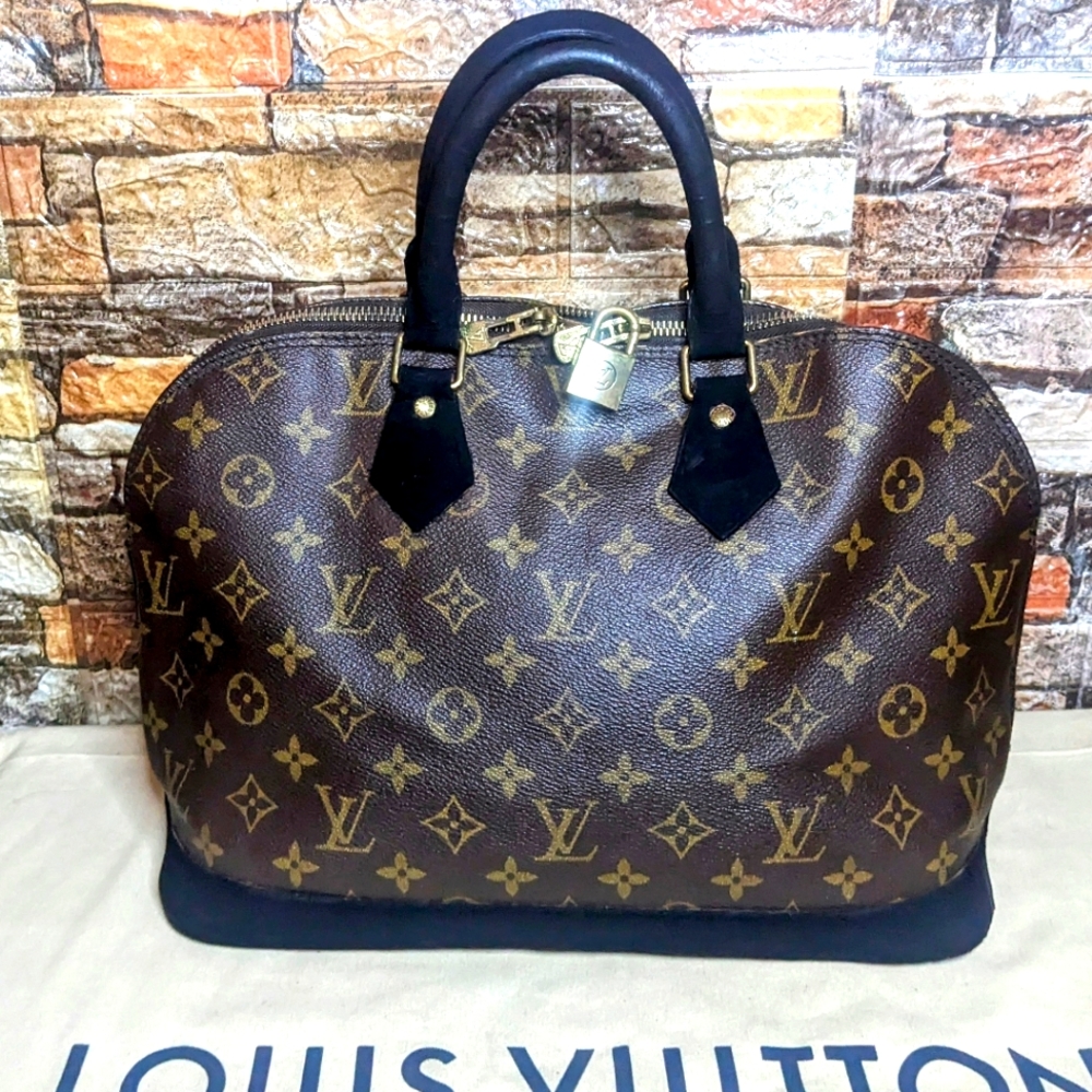 Custom Musou Black Alma Bag – 1 of 1 Louis Vuitton Monogram Alma